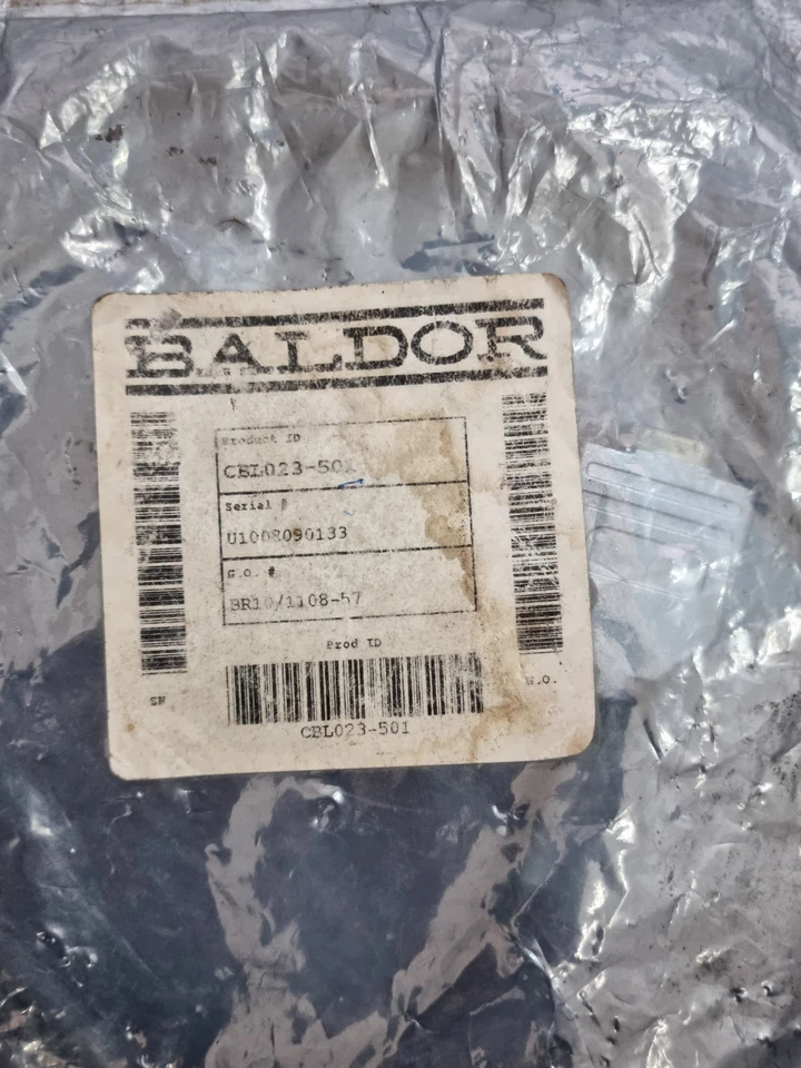 BALDOR CBL023-501 HMI Programming Cable BR10/1108-57 CBL023501 Free Ship